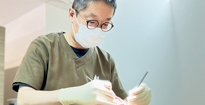 三鷹（下連雀）の歯医者、川島歯科医院。痛みの少ない治療